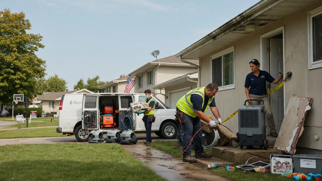 Water Damage Restoration in Bush, LA near me